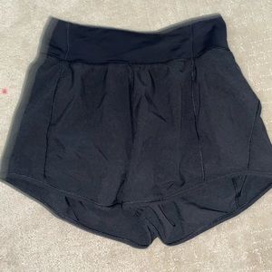 high wasted lulu shorts
